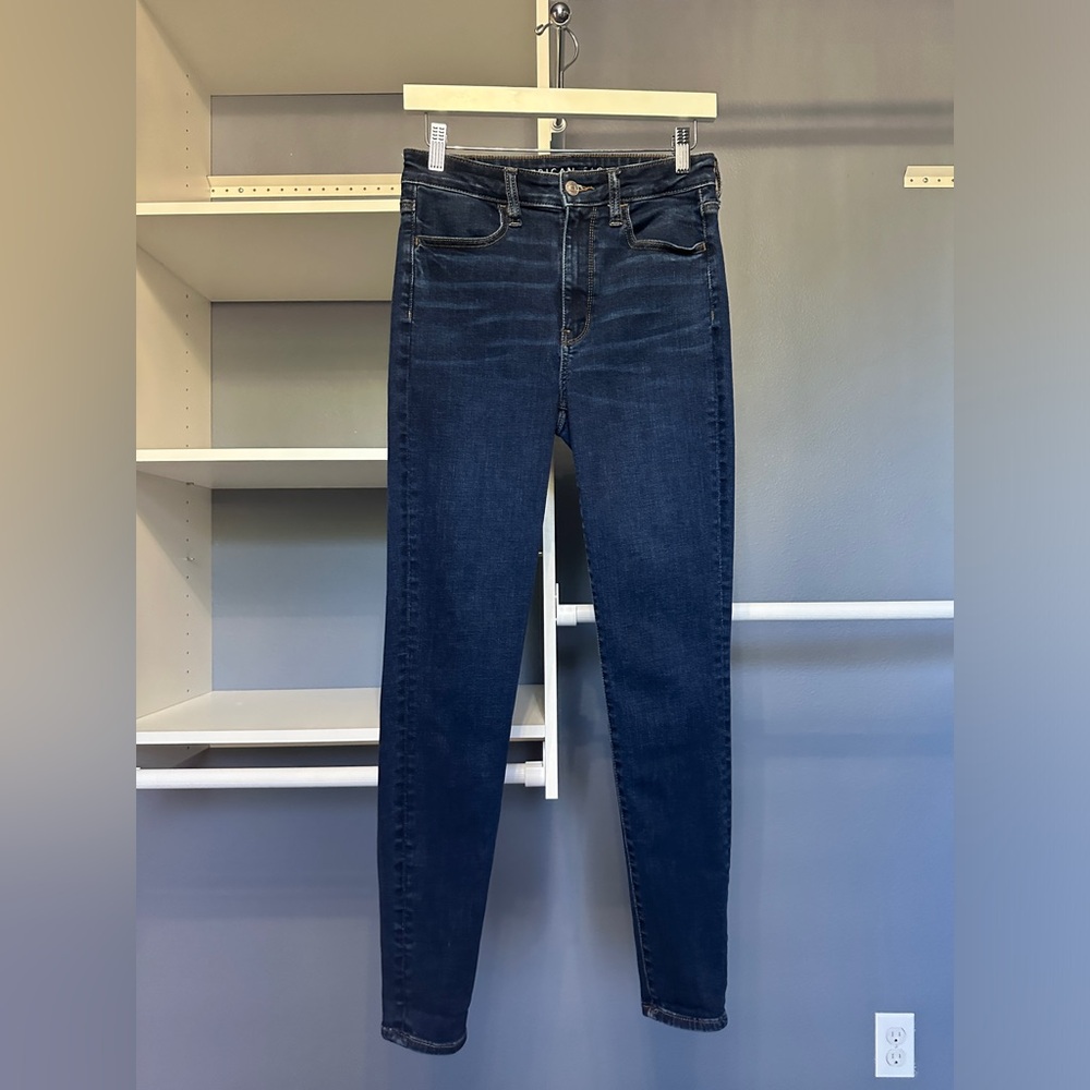 American Eagle Super Hi Rise Jegging size 6
